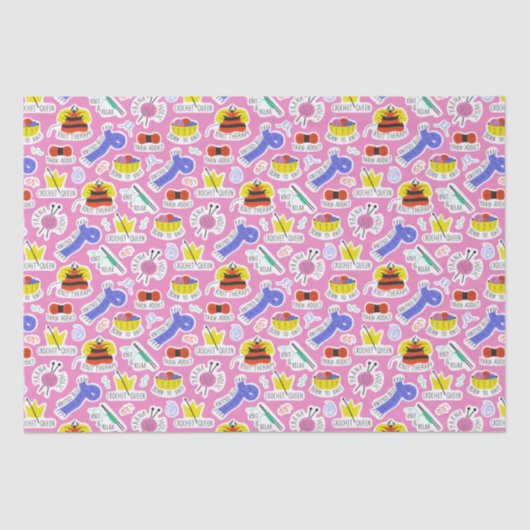 Breien Haakliefde Tissuepapier (Voorkant)