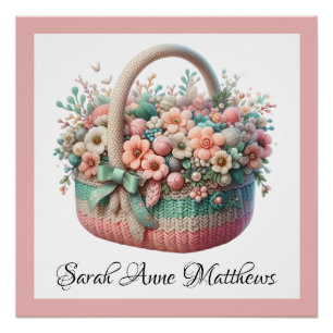 Breien haakwerk perfect poster