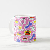 Breien Haken Liefde Koffiemok (Voorkant links)