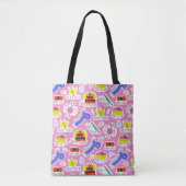 Breien Haken Liefde Tote Bag (Voorkant)