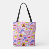 Breien Haken Liefde Tote Bag (Achterkant)