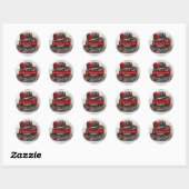 Breien is cool ronde sticker (Vel)