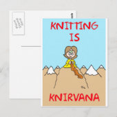 breien is messrvana guru briefkaart (Voorkant / Achterkant)