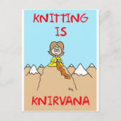 breien is messrvana guru briefkaart (Voorkant)