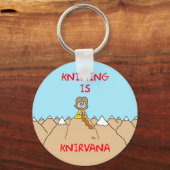 breien is messrvana guru sleutelhanger (Voorkant)