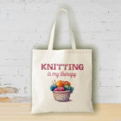Breien Is Mijn Therapie Tote Bag