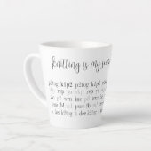 BREIEN IS MIJN TWEEDE TAAL LATTE MOK (Linkerhoek)