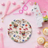 Breien Joy (Linnen) - Papieren Borden Papieren Bordje (Feest)