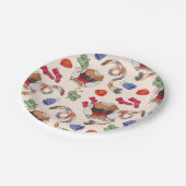 Breien Joy (Linnen) - Papieren Borden Papieren Bordje (Gekanteld)