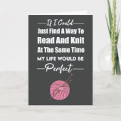 Breien Kaarten Garen Moderne Minimalistische Breis (Voorkant)