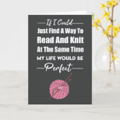 Breien Kaarten Garen Moderne Minimalistische Breis (Gele Bloem)