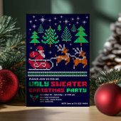 Breien Kerstpatroon Lelijke Trui Kerstfeest Kaart