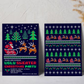 Breien Kerstpatroon Lelijke Trui Kerstfeest Kaart