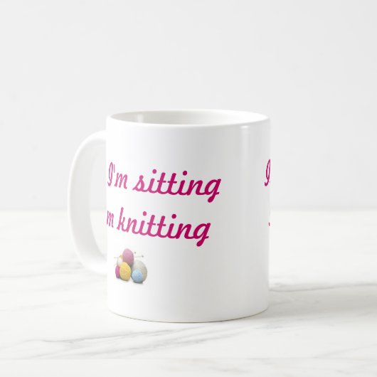 breien koffiemok (Voorkant links)