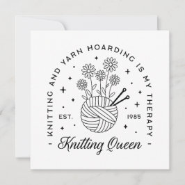 Breien koningin grappige garen hamster