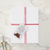 Breien mand garen kunst kledingstuk Label Cadeaulabel (Met Touw)