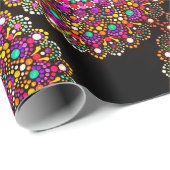 Breien Mandala Wrapping Papier (Rol Hoek)