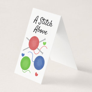 Breien met liefde visitekaartje