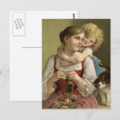 breien moeder Briefkaart (Voorkant / Achterkant)