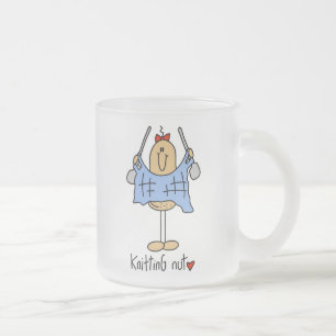Breien Noten T-shirts en Cadeaus Matglas Koffiemok