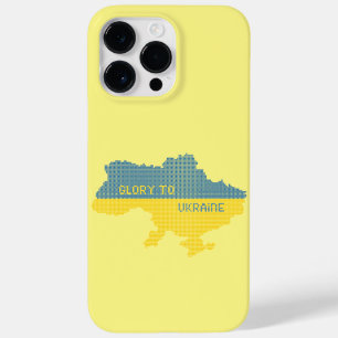 Breien Oekraïense staat kaart tekst Glorie naar Oe Case-Mate iPhone 14 Pro Max Hoesje