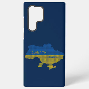 Breien Oekraïense staat kaart tekst Glorie naar Oe Samsung Galaxy Hoesje