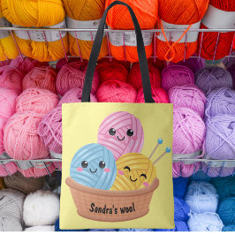 Breien opbergtas Garen wol houder breiers Tote Bag