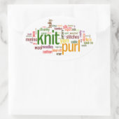 Breien Purl Breien Lexicon Breien Auto Sticker (Tas)