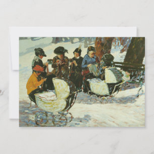 Breien voor de soldaten   George Luks Kaart