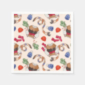 Breien Vreugde (Linnen) - Servetten (Voorkant)