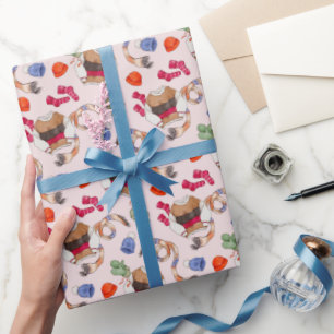 Breien Vreugde (Platinum Pink) - Inpakpapier