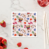 Breien Vreugde (Platinum Pink) - Servetten (Insitu)