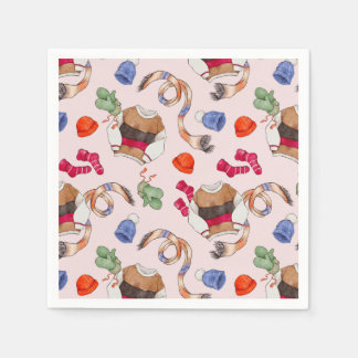 Breien Vreugde (Platinum Pink) - Servetten