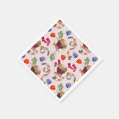 Breien Vreugde (Platinum Pink) - Servetten (Hoek)