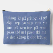 BREIEN WOORDEN Grote Accessoire Bag II Etui (Achterkant)