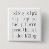 BREIEN WOORDEN Pin Button (Voorkant)
