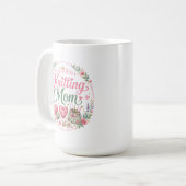 Breiende Moeder Koffiemok (Voorkant links)