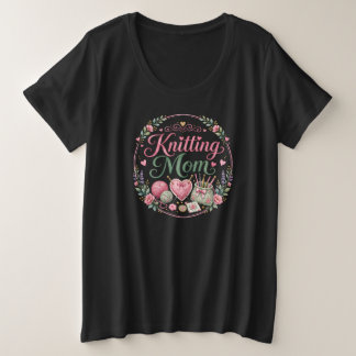 Breiende Moeder - T-Shirt in Plusmaten