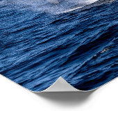 Breikende Humpback Whale Poster (Hoek)