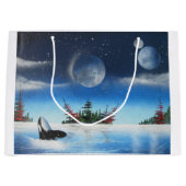 Breikende Whale Giftbag Groot Cadeauzakje (Voorkant)