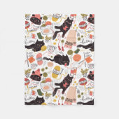 breimachine fleece deken (Voorkant)