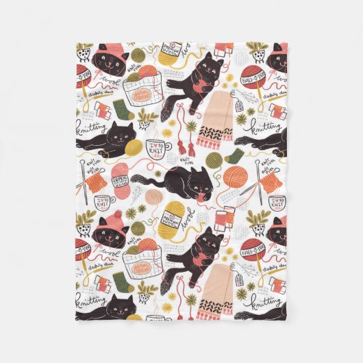 breimachine fleece deken (Voorkant)