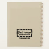 brein Anatomie Verstoorde collage Kunst Planner (Achterkant)