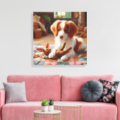 brein canvas afdruk (Insitu (Woonkamer))