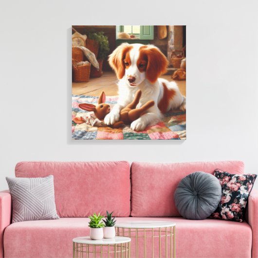 brein canvas afdruk (Insitu (Woonkamer))