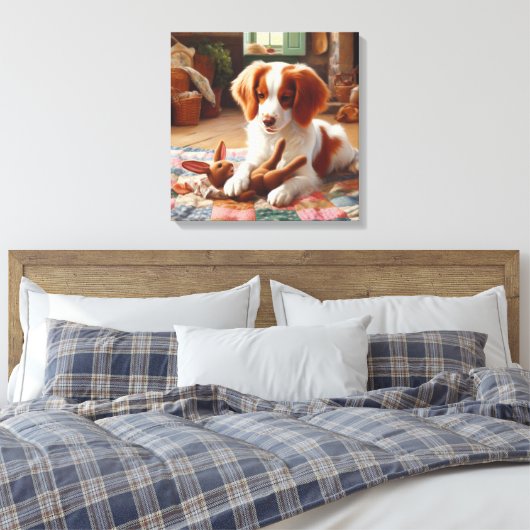 brein canvas afdruk (Insitu (Slaapkamer))