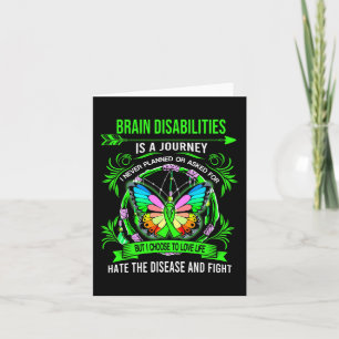 Brein Disabilities is een reis die ik nooit had ge Kaart