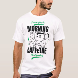 Brein Fresh Morning Cafeïne Mind Fresh T-shirt
