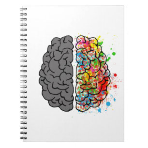 brein geest psychologie idee harten notitieboek