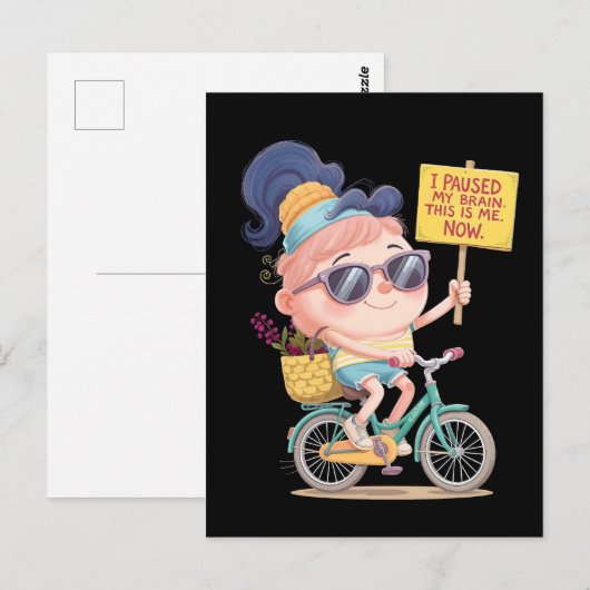 Brein op pauze: dit ben ik! Nu Briefkaart (Voorkant / Achterkant)